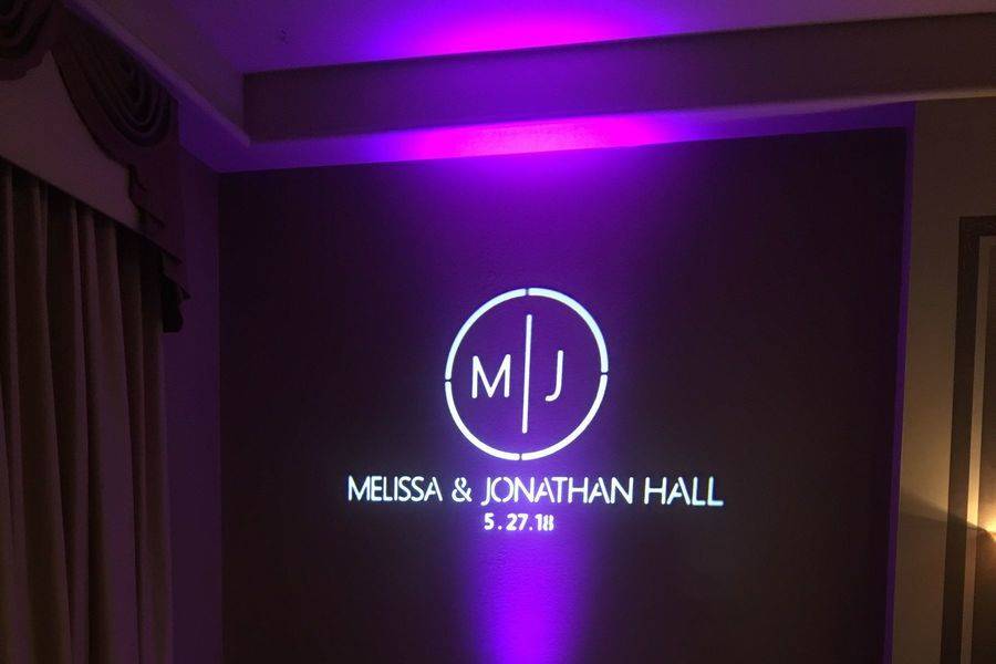 Monogram + uplights