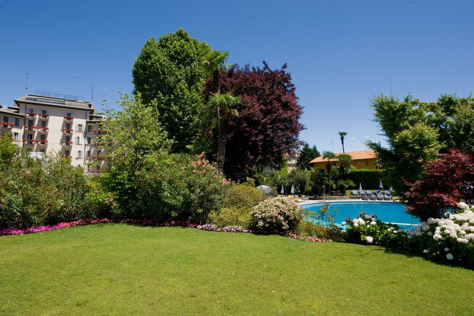 Swimming pool area