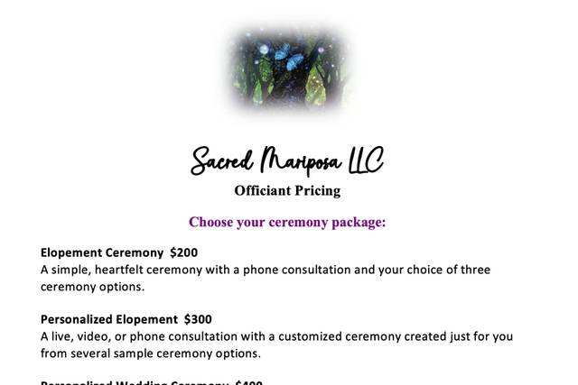 Pricing info