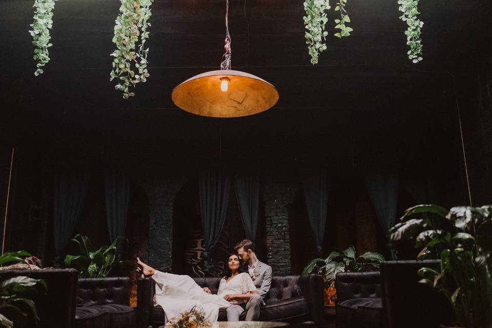 Dark Room Wedding