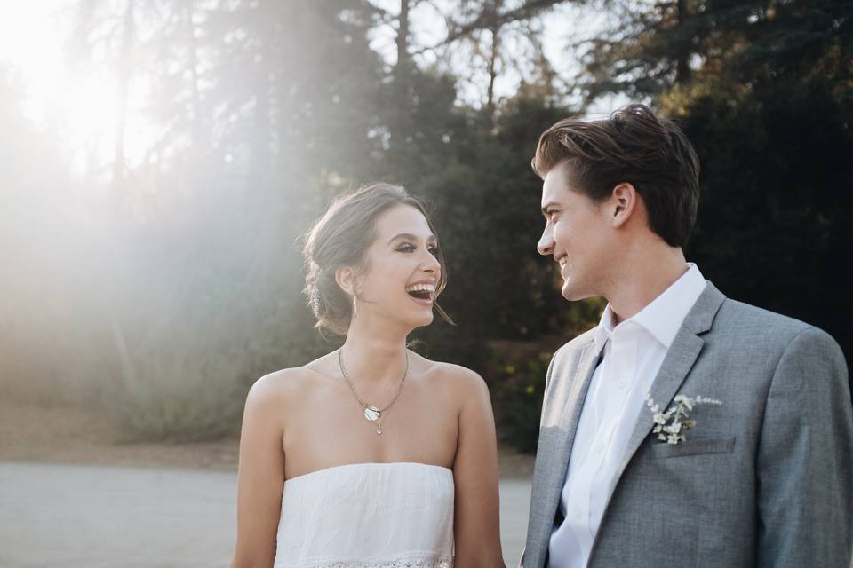 LA Love Weddings - A shared smile