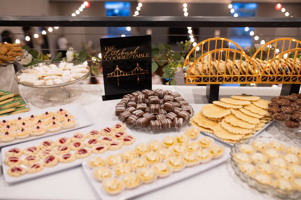 Pittsburgh Cookie Table