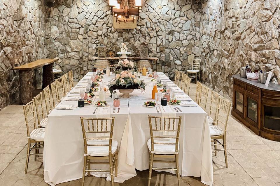 Ceremony set up