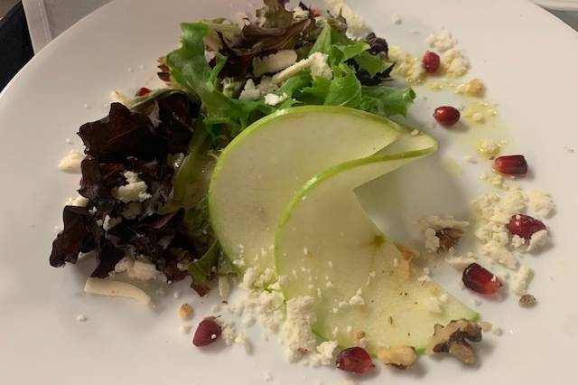 Pear and pama salad