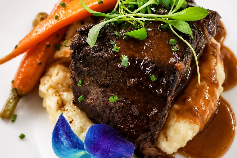 Short Rib with Spanish Wine