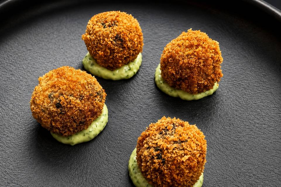 Spinach & Cheese Croquettes