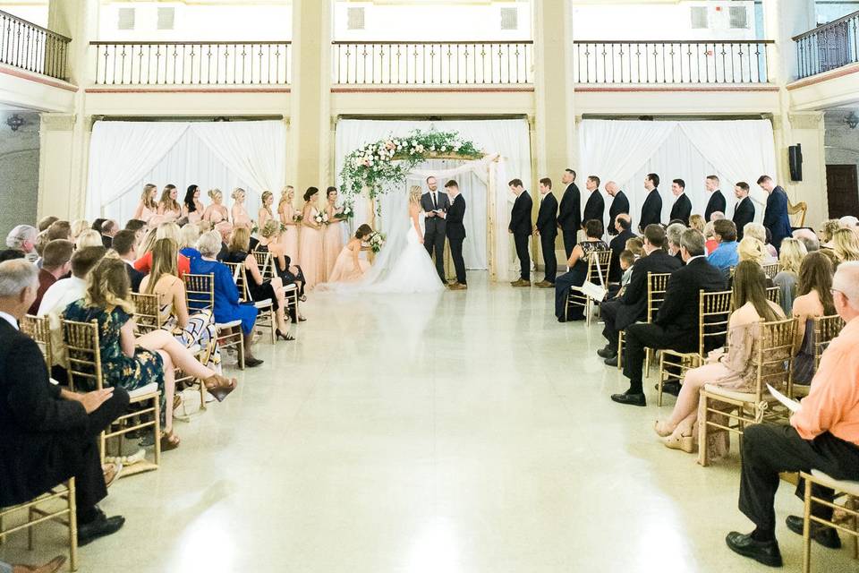 Ceremony in Grand Hall