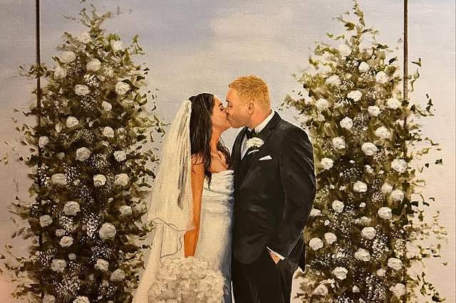 Anderson Live Wedding Painting