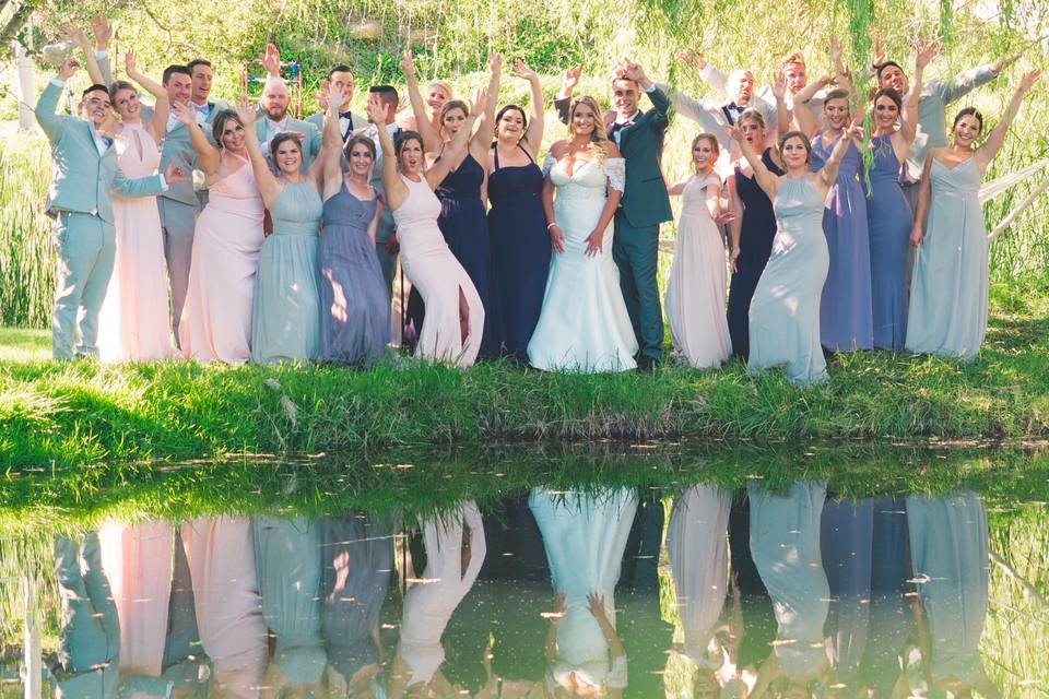 Bridal party reflections