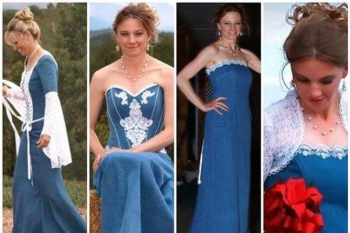 I Do In Denim Wedding Dresses Cheyenne WY WeddingWire