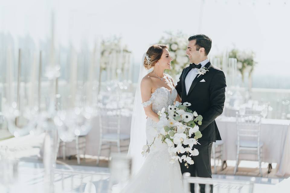 Elegant Rooftop Wedding