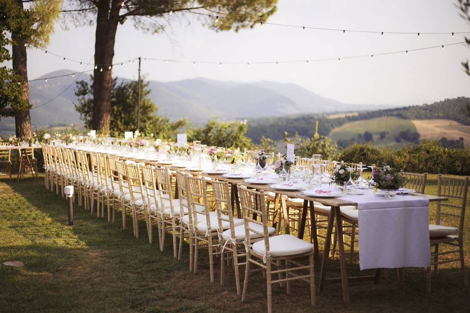 Al fresco dinner