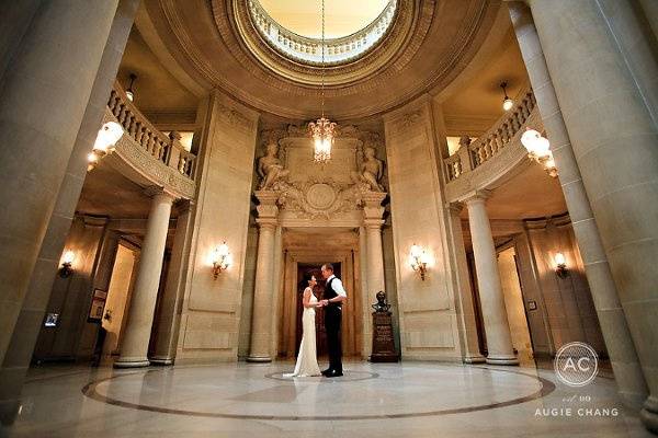 The newlyweds