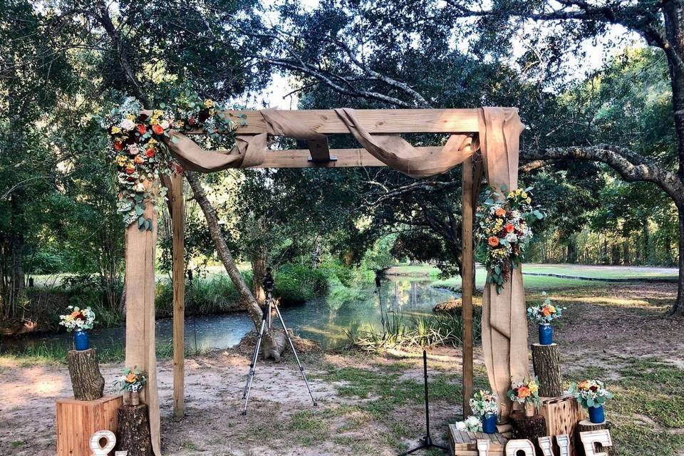 Arbors for your ceremony