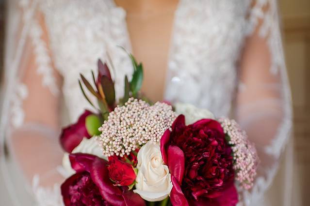 Beautiful bride bouquet