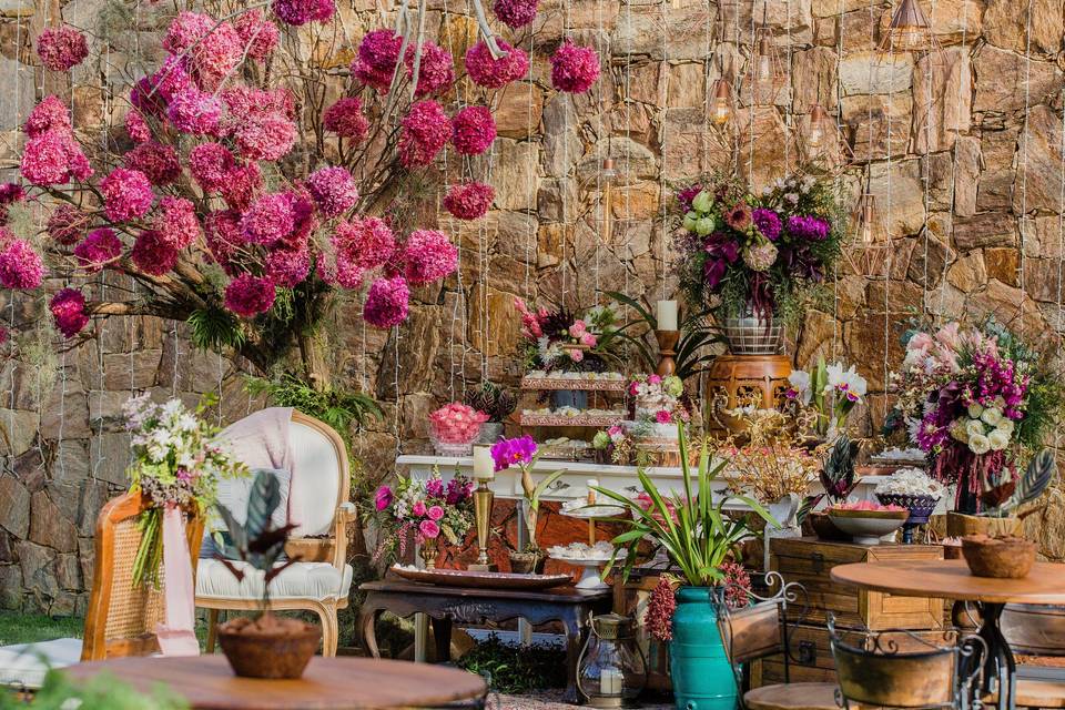 Dessert Table Set Up