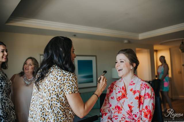 Preparing the bride
