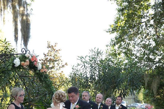 Gorgeous outdoor wedding