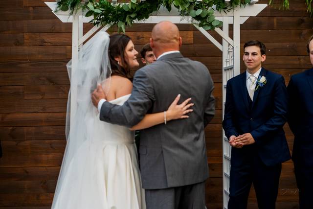 At the altar