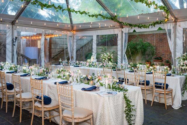 Tented reception