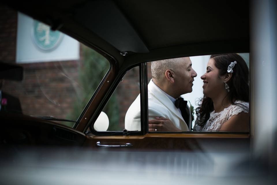 Groom and bride