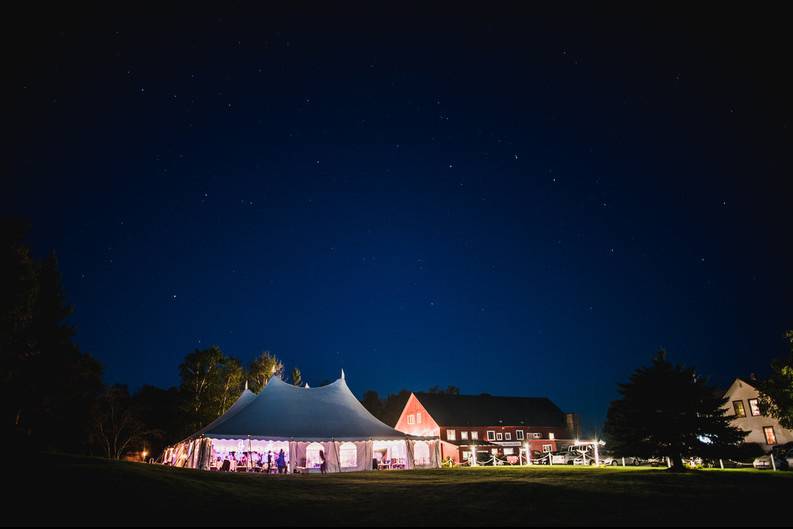 Marquee wedding