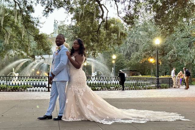 Wedding couple