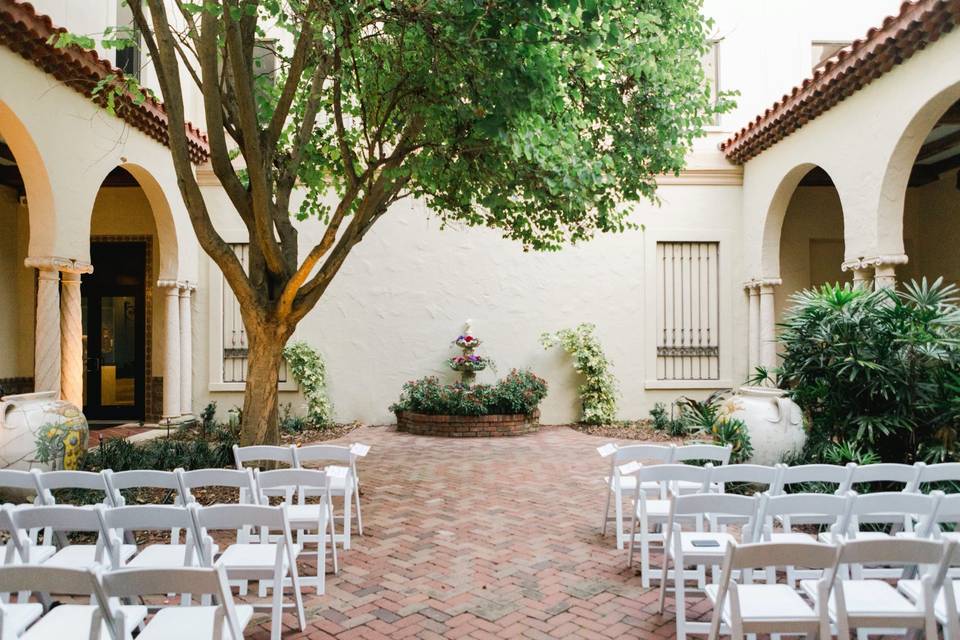 Garden ceremony