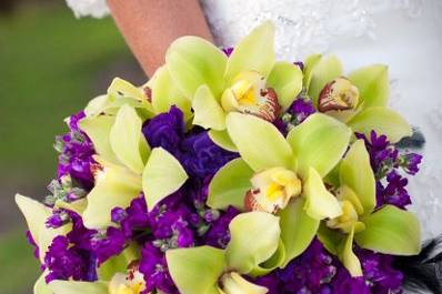 Unique bridal bouquet