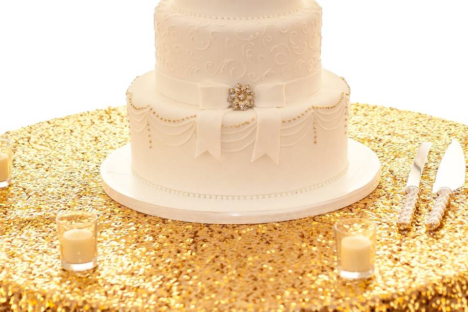 The wedding cake