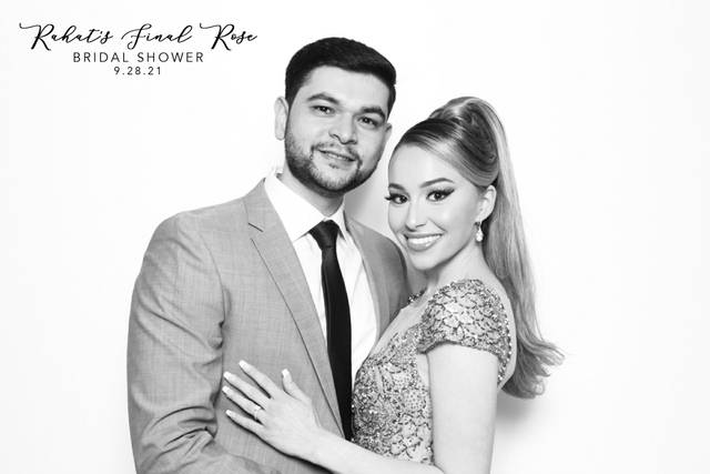 Black and white Bridal shower
