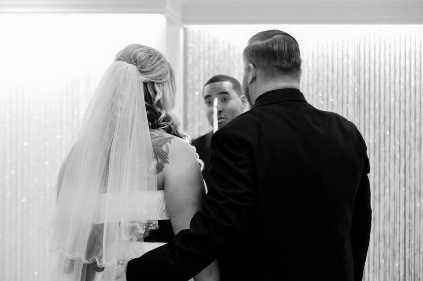 Wedding ceremony ongoing