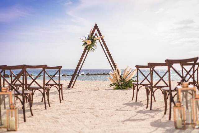 Unique Wedding Ceremony Altar
