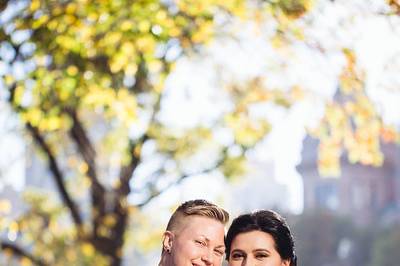 Central park wedding