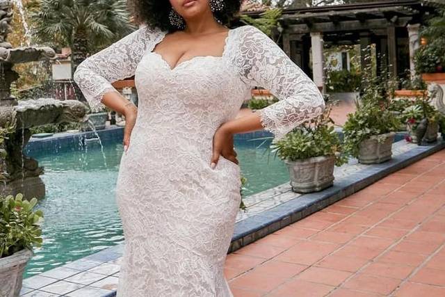 Elegant long sleeve dress