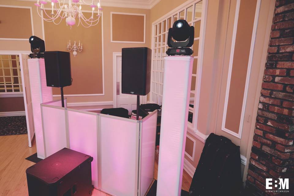 LED DJ Setup