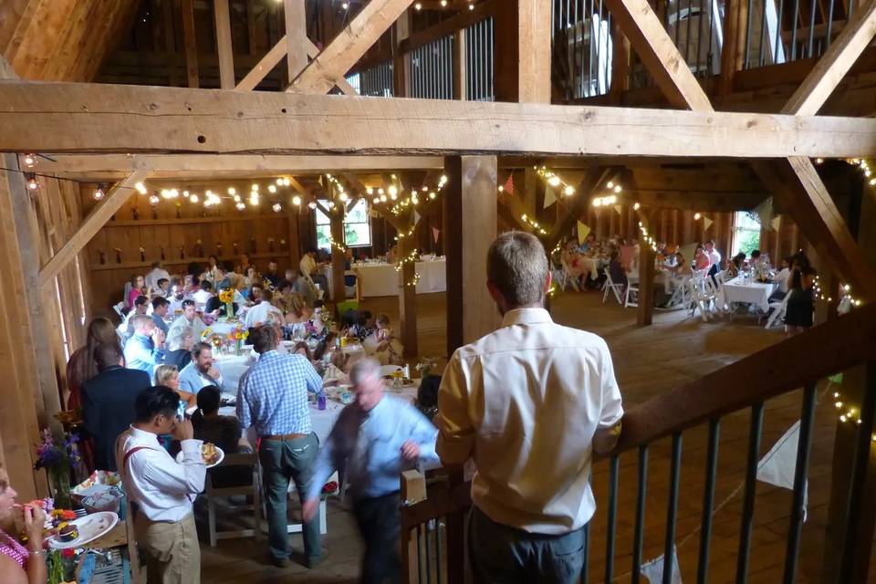 From bar area