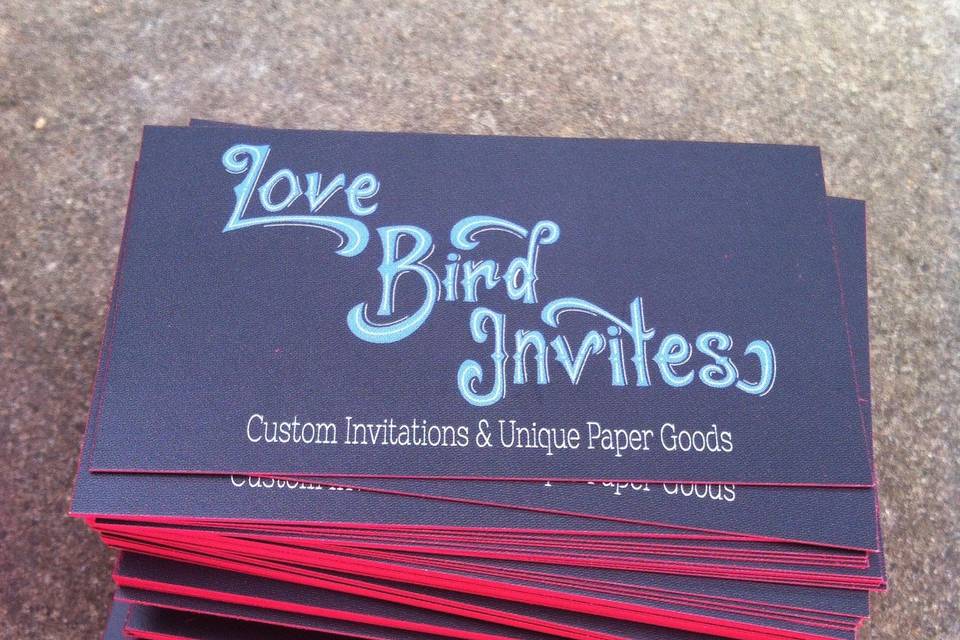 Love Bird Invites
