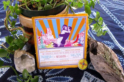 Love Bird Invites Rustic & Bright Wedding Invitations