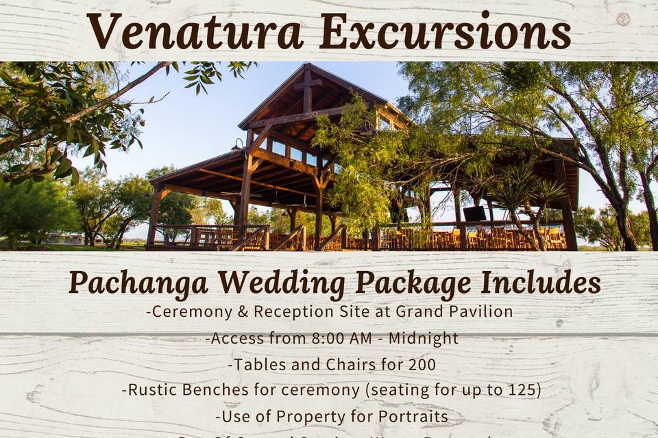 Pachanga Wedding Package