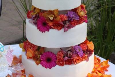 Fresh Flower Cake