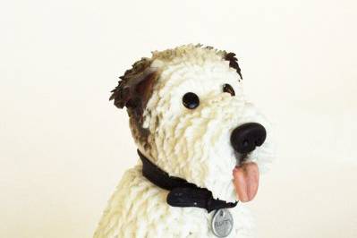 Sheep Dog Cake