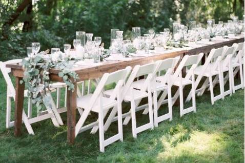 Intimate Backyard Wedding. Photo by Jake Anderson Photography