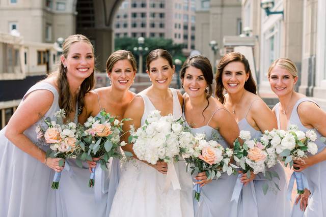 Bridesmaids hair