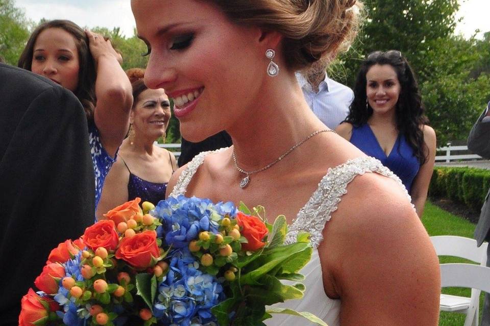 Wedding updo