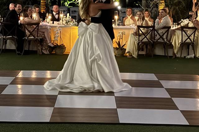 First dance.