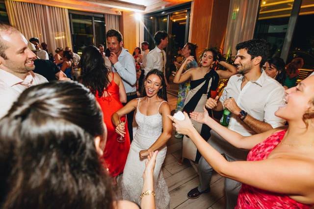 Getting down on the dancefloor