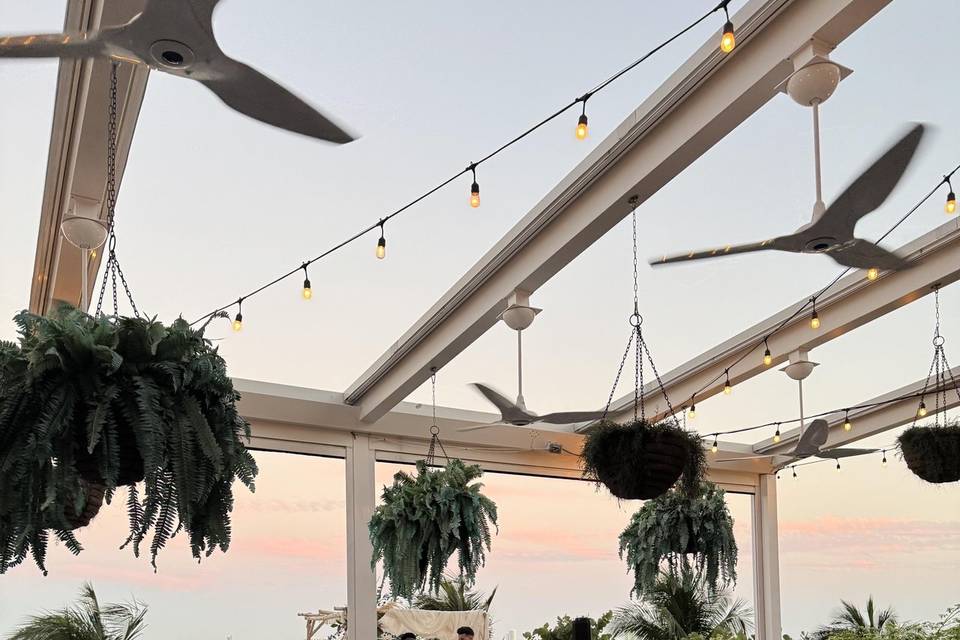 Oceanside ceremony.