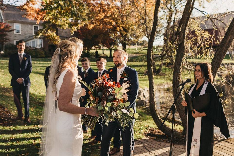 Fall nuptials