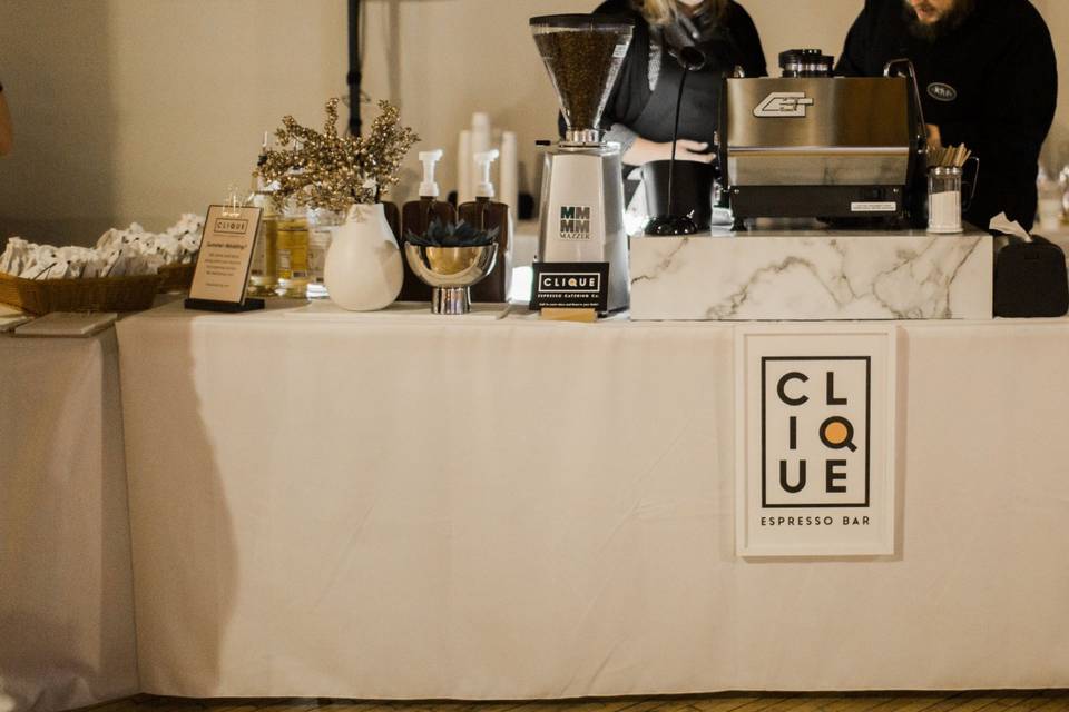 Clique Espresso Catering
